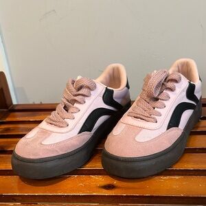 Pink, Black and Brown Sneakers